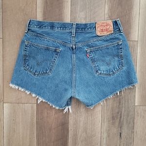 Levi's 501XX Cut Off Jean Shorts